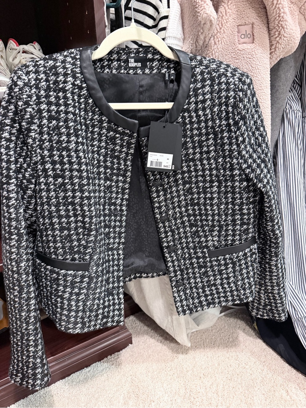 The Kooples Twees jacket size 40 (size 8-10)